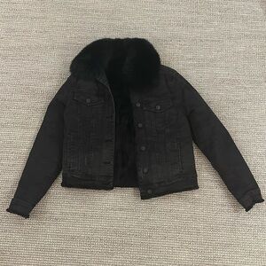 Women’s Generation Love fur lined denim jacket XS